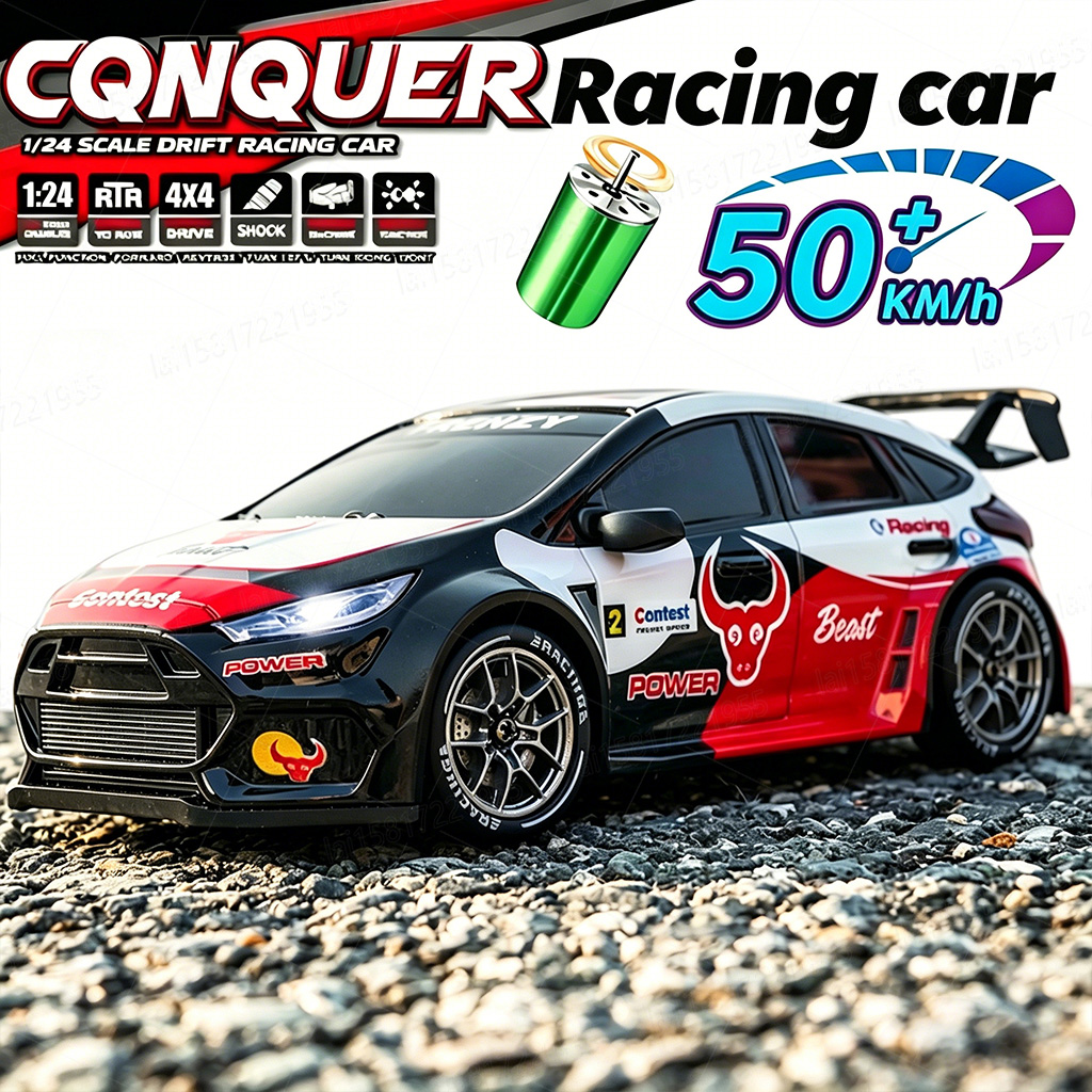 Rc Hobby Toucan - 1:24 4WD 50KM/H RC Car Stunt