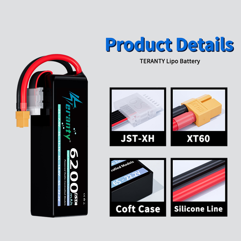 TERANTY 6S 6200mAh Lipo Batter - Rc Hobby Land review and price