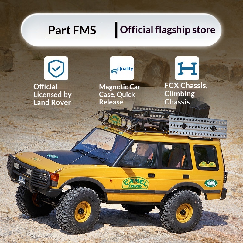 FCX10 1/10 Scale Camel Trophy  - Rc Hobby Land review and price