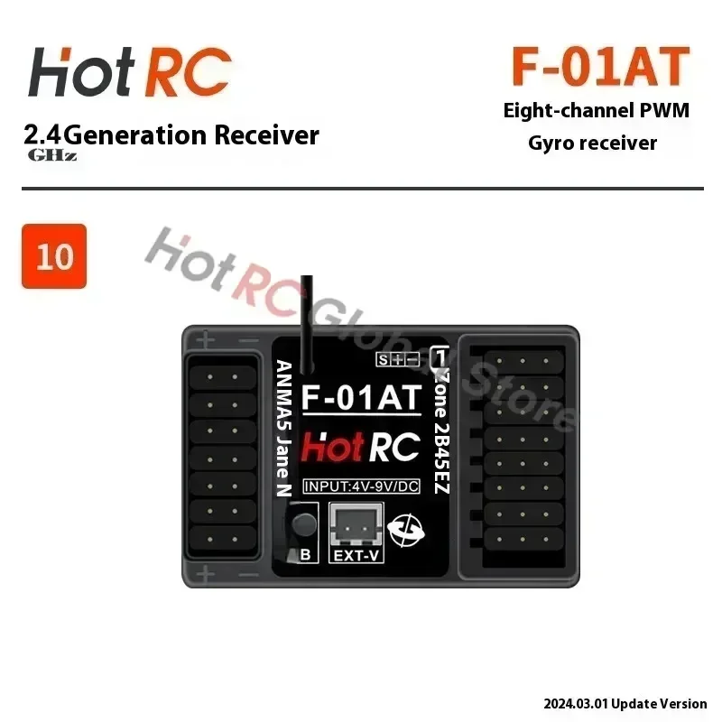 HOTRC 2.4Ghz 4/6/8 Channel F-0 - Rc Hobby Shops review and price