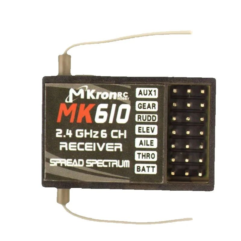 DSM2 MK610 AR6100 2.4G 6CH RC  - Rc Hobby Shops review and price