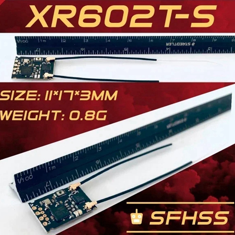 XR602T-S 2.4G 8CH SFHSS SBUS F - Receiver Sbus 8Ch review and price