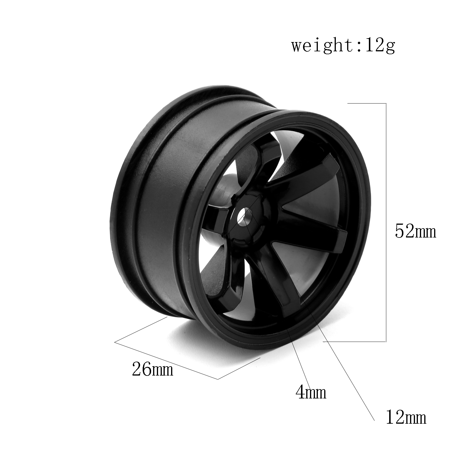 4pcs  Plastic Wheel Hub RC Rac - Rc Hobby Shops review and price